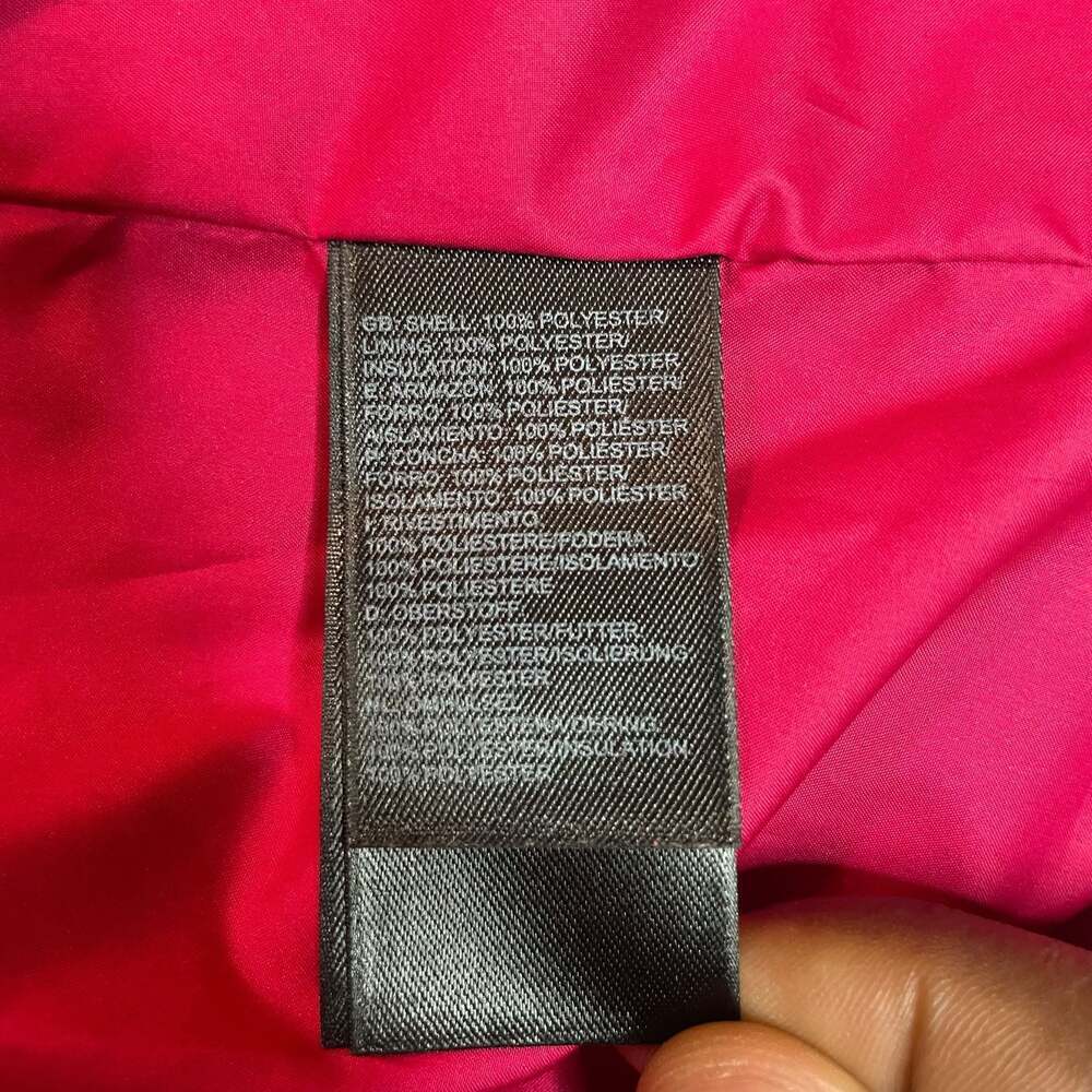 The North Face ThermoBall Jacket Womens Medium Pink Quilted Zip - Picture 7 of 8